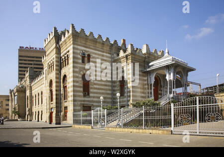 Bahnhof in Baku. Aserbaidschan Stockfoto