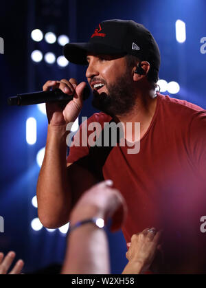 2019 CMA Music Festival Tag 4 Konzerte bei Nissan Stadion mit: Luke Bryan Wo: Nashville, Tennessee, United States Wann: 10 Jun 2019 Credit: Judy Eddy/WENN.com Stockfoto