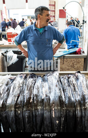 Portugal, Madeira, Funchal, Mercado dos Lavradores Stockfoto