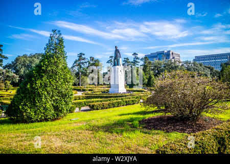 Baton Rouge, LA, USA - Jan 20, 2017: ein Tick S. lange Grab und Denkmal. Stockfoto