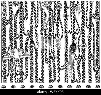 Kay Nielsen - Ende von Kapitel Ornament - Östlich der Sonne und westlich vom Mond - die eigenen Kinder sind immer am schönsten Stockfoto