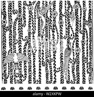 Kay Nielsen - Ende von Kapitel Ornament - Östlich der Sonne und westlich vom Mond - Prinz Lindwurm Stockfoto