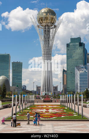 Zentrum der Hauptstadt von Kasachstan - Astana. Stockfoto