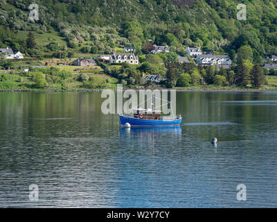 Die 'Radiant Queen' im Uig Bay, Isle of Skye, Innere Hebriden, Schottland günstig Stockfoto