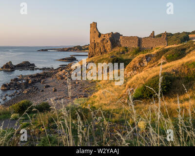 Dunure Castle Stockfoto