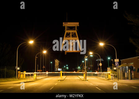 Bergwerk Prosper Haniel, März, Bottrop, Ruhrgebiet, Nordrhein-Westfalen, Deutschland Stockfoto