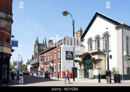 Church Street, Tamworth, Staffordshire, England, Vereinigtes Königreich Stockfoto