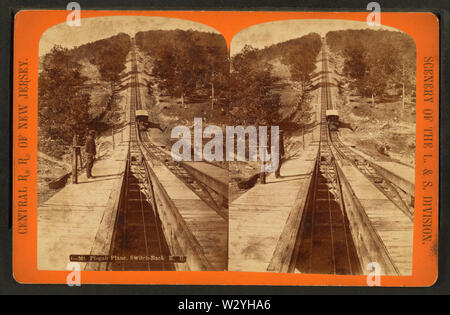 Mt Pisga Flugzeug, Switchback RR (Eisenbahn), durch Tore, G F (George W) Stockfoto