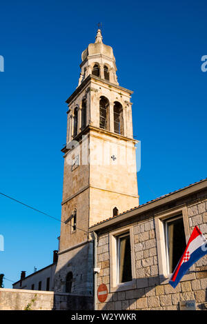 Crkva svetog Josipa, Kirche des Heiligen Joseph, Vela Luka insel Korcula, Dalmatien, Kroatien Stockfoto