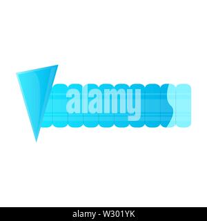 Video Game Energy Bar mit einem Donner-Vektor Stock Vektor