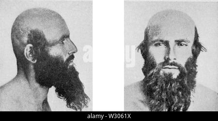 PSM V54 D 360 jüdischen Mann aus ferghanah Turkestan Stockfoto