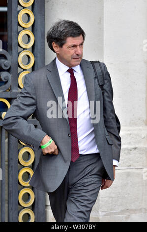 Jon Sopel - BBC Nordamerika Editor-in London für Präsident des Trump besuchen, Juni 2019 Stockfoto