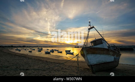 Sanlucar de Barrameda ist eine Stadt im Nordwesten der Provinz Cadiz, in der Autonomen Region Andalusien im Süden Spaniens. Stockfoto