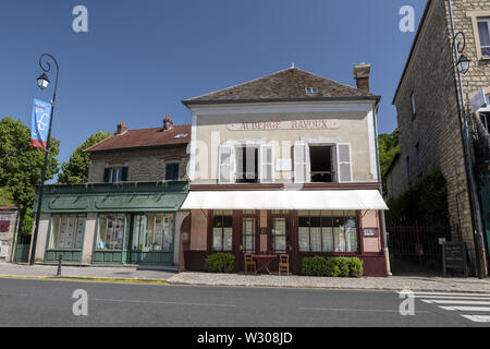 Frankreich, Auvers-sur-Oise, 2019/06. Im Zusammenhang mit mehreren berühmten Künstler, die prominentesten, Vincent van Gogh. Stockfoto