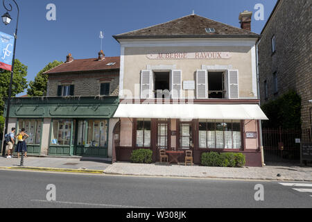 Frankreich, Auvers-sur-Oise, 2019/06. Im Zusammenhang mit mehreren berühmten Künstler, die prominentesten, Vincent van Gogh. Stockfoto