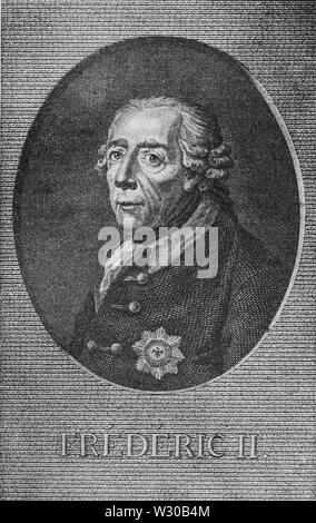 PSM V64 D 528 Friedrich II. der Große Stockfoto