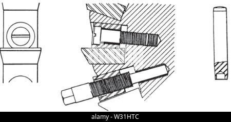 Praktische Abhandlung über Fräsen und Fräsmaschinen p097 Stockfoto