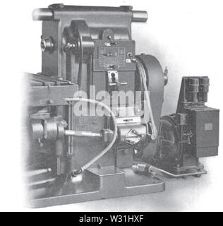 Praktische Abhandlung über Fräsen und Fräsmaschinen p 176 Stockfoto