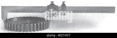 Praktische Abhandlung über Fräsen und Fräsmaschinen p 153 Stockfoto