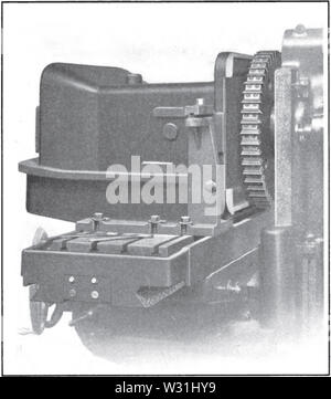 Praktische Abhandlung über Fräsen und Fräsmaschinen p 135 Stockfoto