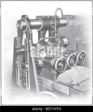 Praktische Abhandlung über Fräsen und Fräsmaschinen p 139 Stockfoto