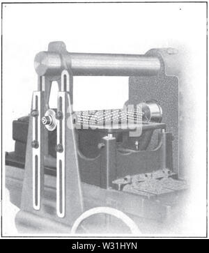 Praktische Abhandlung über Fräsen und Fräsmaschinen p131 Stockfoto