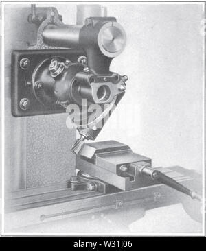 Praktische Abhandlung über Fräsen und Fräsmaschinen p192 Stockfoto