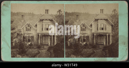 Residenz der Töchter von J Fenimore Cooper, von Smith, Washington G, 1828-1893 Stockfoto