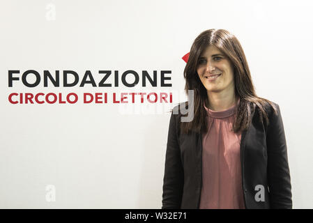 Turin, Italien. 9. Mai, 2019. Chiara Appendino Bürgermeister von Turin während der Einweihung Tag der XXXII Turin International Book Fair gesehen. Credit: Diego Puletto/SOPA Images/ZUMA Draht/Alamy leben Nachrichten Stockfoto