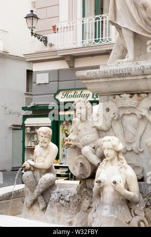 Brunnen St. Andreas in Amalfi Stockfoto