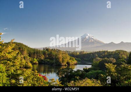 Mount Taranaki, Neuseeland Stockfoto