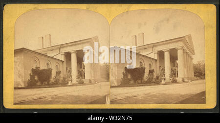 Die Arlington House, Va, die von Bell, C M (Charles Milton), ca 1849-1893 Stockfoto