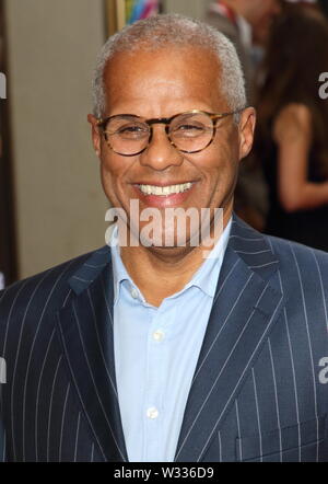 London, Großbritannien. 11. Juli, 2019. Gary Wilmot besucht die Joseph und das erstaunliche Technicolor Dreamcoat drücken Sie die Nacht im London Palladium Credit: SOPA Images Limited/Alamy leben Nachrichten Stockfoto