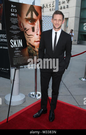 Los Angeles, Ca, USA. 11. Juli, 2019. Jamie Bell am Los Angeles Special Screening der Haut am Arclight Hollywood in Los Angeles, Kalifornien am 11. Juli 2019. Credit: Faye Sadou/Medien Punch/Alamy leben Nachrichten Stockfoto