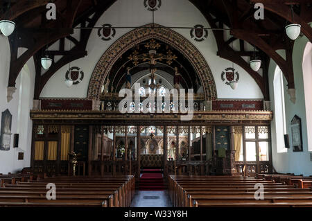 St. James Church, Alveston, Warwickshire, England, Vereinigtes Königreich Stockfoto