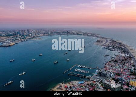 Stadt Luanda, Hauptstadt von Angola Stockfoto