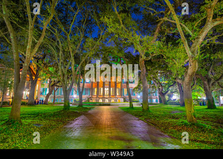 Randolph Hall am College von Charleston in Charleston, South Carolina. Stockfoto