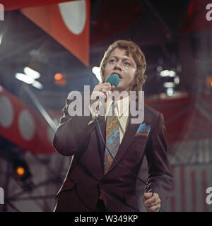 ZDF Hitparade, Musiksendung, Deutschland 1969 - 2000, Miwirkende: Bernd Spier Stockfoto