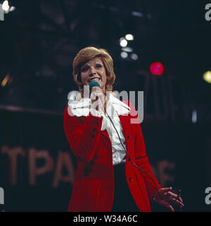 ZDF Hitparade, Musiksendung, Deutschland 1969 - 2000 Mitwirkende: Severine Stockfoto