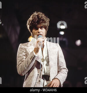 ZDF Hitparade, Musiksendung, Deutschland 1969 - 2000 Mitwirkende: Ricky Shayne Stockfoto