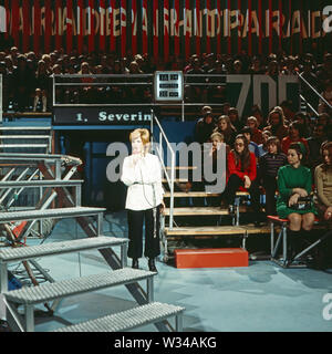 ZDF Hitparade, Musiksendung, Deutschland 1969 - 2000 Mitwirkende: Severine Stockfoto