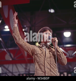 ZDF Hitparade, Musiksendung, Deutschland 1969 - 2000 Mitwirkende: Erik Silvester Stockfoto
