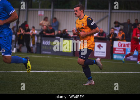 Slough Stadt FC vs Eastleigh FC am Arbour Park, Slough, Berkshire, England am Dienstag, 09. Juli 2019. Foto: Philip J.A Benton Stockfoto