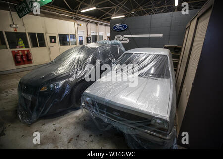 Ford Heritage Center im Werk Dagenham, Automobil Fabrik am Stadtrand von London seit 1931, England, Vereinigtes Königreich Stockfoto