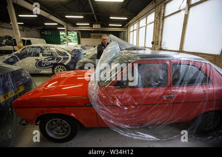 Ford Heritage Center im Werk Dagenham, Automobil Fabrik am Stadtrand von London seit 1931, England, Vereinigtes Königreich Stockfoto