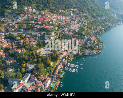 Dorf Moltrasio, der Comer See in Italien. Urlaub in Europa Stockfoto