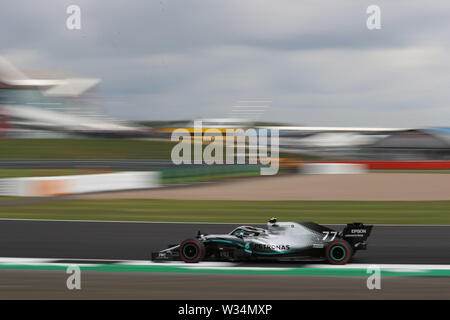 Silverstone, Großbritannien. 11. Juli, 2019. Silverstone, England Sport Formel 1 Grand Prix von England 2019 In der Pic: Lewis Hamilton, der Credit: LaPresse/Alamy leben Nachrichten Stockfoto