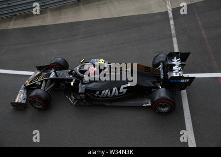 Silverstone, Großbritannien. 11. Juli, 2019. Silverstone, England Sport Formel 1 Grand Prix von England 2019 In der Pic: Lewis Hamilton, der Credit: LaPresse/Alamy leben Nachrichten Stockfoto
