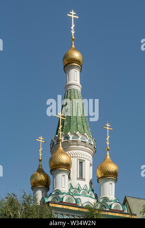 Kirche des Hl. Nikolaus des Miracle-Maker, Sofia, Bulgarien Stockfoto