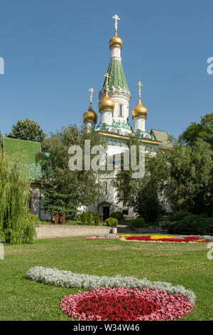 Kirche des Hl. Nikolaus des Miracle-Maker, Sofia, Bulgarien Stockfoto